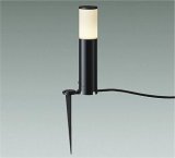 大光電機(DAIKO) DWP-42427YG アウトドアライト ポール灯 非調光 電球色 LED ランプ付 防雨形 ブラック