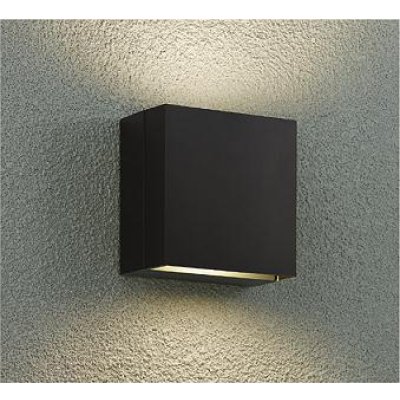 画像1: 大光電機(DAIKO) DWP-42551Y アウトドアライト ポーチ灯 非調光 電球色 LED内蔵 防雨形 ブラック
