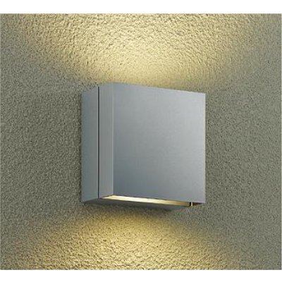 画像1: 大光電機(DAIKO) DWP-42552Y アウトドアライト ポーチ灯 非調光 電球色 LED内蔵 防雨形 シルバー