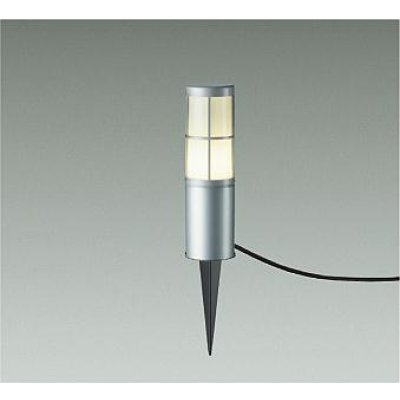 画像1: 大光電機(DAIKO) DWP-42718Y アウトドアライト ポール灯 非調光 電球色 LED ランプ付 防雨形 シルバー