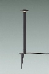 大光電機(DAIKO) DWP-42754Y アウトドアライト ポール灯 非調光 電球色 LED内蔵 防雨形 ダークグレー