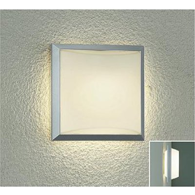 画像1: 大光電機(DAIKO) DWP-42794YG アウトドアライト ポーチ灯 調光(調光器別売) 電球色 LED ランプ付 防雨形 シルバー