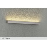 大光電機(DAIKO) DWP-5737YS アウトドアライト 屋外用間接照明 L=578mm 電球色 LED内蔵 電源別売 防雨形 ウォームシルバー