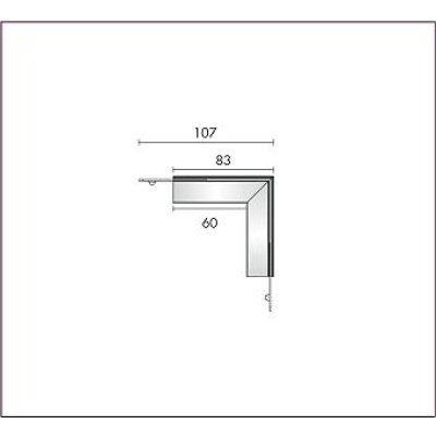 画像1: 大光電機(DAIKO) TP-VL1007W 部材 DC48V専用 浅形縦付連結用金具 ホワイト