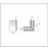 画像1: 大光電機(DAIKO) TP-VL2006W 部材 DC48V専用 深形L形連結用金具(右) ホワイト (1)