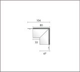 大光電機(DAIKO) TP-VL2007B 部材 DC48V専用 深形縦付連結用金具 ブラック