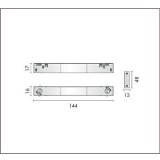 大光電機(DAIKO) TP-VL9002B 部材 DC48V専用 連結用ジョイナー 浅形・深形共通 ブラック