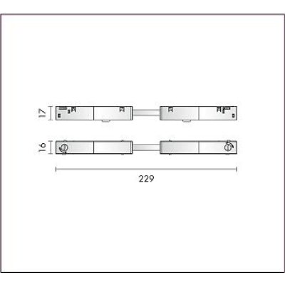 画像1: 大光電機(DAIKO) TP-VL9004W 部材 DC48V専用 縦付用ジョイナー 浅形・深形共通 ホワイト