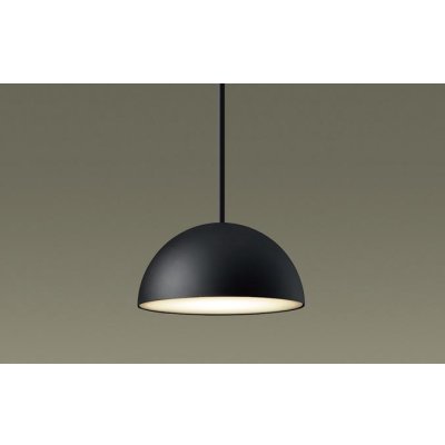 画像1: パナソニック XSZB1512BCB1(ランプ別梱) ペンダント 天井吊下型 LED(電球色) 拡散 フランジタイプ 調光(ライコン別売) MODIFY パネル付型 ブラック