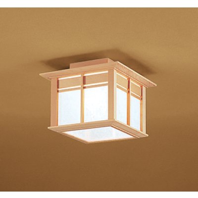 画像1: オーデリック OL014058NR2 和風照明 小型シーリング LEDランプ 非調光 昼白色 高演色LED 檜