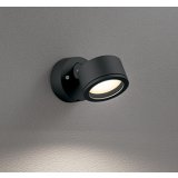オーデリック OG264028LR1 エクステリアライト スポットライト LEDランプ 電球色 高演色LED コーキングレス型 防雨型 ブラック