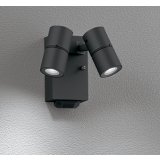 オーデリック OG264273R1 エクステリアライト スポットライト LED一体型 昼白色 高演色LED 人感センサー コーキングレス型 防雨型 ブラック