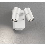 オーデリック OG264276R1 エクステリアライト スポットライト LED一体型 電球色 高演色LED 人感センサー コーキングレス型 防雨型 オフホワイト