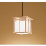 オーデリック OP035434NR1 和風照明 ペンダントライト LEDランプ 非調光 昼白色 高演色LED フランジタイプ 檜