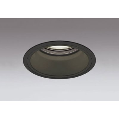 画像1: オーデリック XD401130R ダウンライト 埋込穴φ150 LED一体型 電球色 M形 高演色LED 電源装置別売 マットブラック