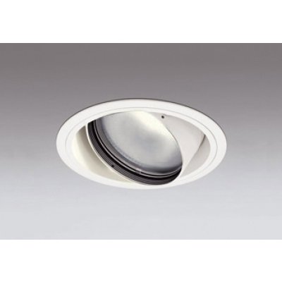 画像1: オーデリック XD401240R ダウンライト 埋込穴φ150 LED一体型 温白色 M形 高演色LED 電源装置別売 オフホワイト