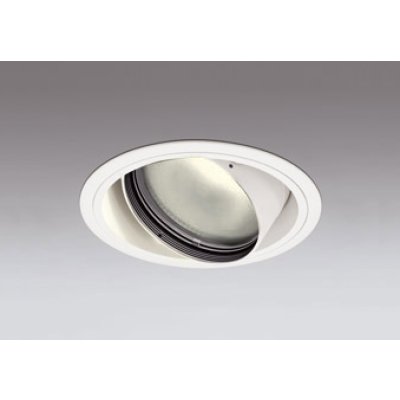 画像1: オーデリック XD401241R ダウンライト 埋込穴φ150 LED一体型 電球色 M形 高演色LED 電源装置別売 オフホワイト