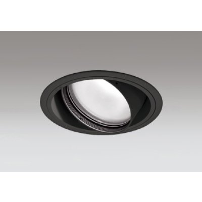 画像1: オーデリック XD401359R ダウンライト 埋込穴φ150 LED一体型 温白色 M形 高演色LED 電源装置別売 マットブラック