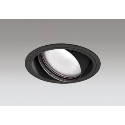 画像1: オーデリック XD401368R ダウンライト 埋込穴φ150 LED一体型 温白色 M形 高演色LED 電源装置別売 マットブラック