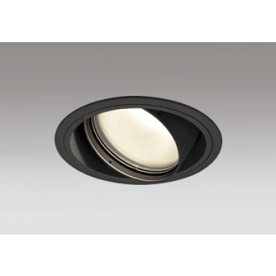 画像1: オーデリック XD401369R ダウンライト 埋込穴φ150 LED一体型 電球色 M形 高演色LED 電源装置別売 マットブラック
