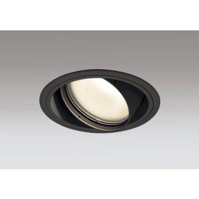 画像1: オーデリック XD401372R ダウンライト 埋込穴φ150 LED一体型 電球色 M形 高演色LED 電源装置別売 マットブラック
