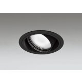 オーデリック XD402246R ダウンライト 埋込穴φ125 LED一体型 温白色 M形 高演色LED 電源装置別売 マットブラック
