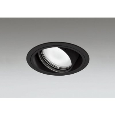 画像1: オーデリック XD402248R ダウンライト 埋込穴φ125 LED一体型 白色 M形 高演色LED 電源装置別売 マットブラック