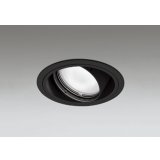 オーデリック XD402252R ダウンライト 埋込穴φ125 LED一体型 温白色 M形 高演色LED 電源装置別売 マットブラック
