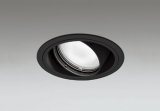 オーデリック XD402252R ダウンライト 埋込穴φ125 LED一体型 温白色 M形 高演色LED 電源装置別売 マットブラック