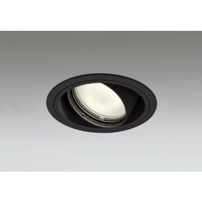 画像1: オーデリック XD402253R ダウンライト 埋込穴φ125 LED一体型 電球色 M形 高演色LED 電源装置別売 マットブラック