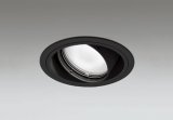 オーデリック XD402255R ダウンライト 埋込穴φ125 LED一体型 温白色 M形 高演色LED 電源装置別売 マットブラック