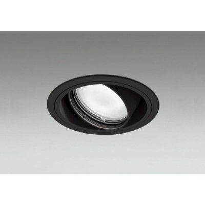 画像1: オーデリック XD402255R ダウンライト 埋込穴φ125 LED一体型 温白色 M形 高演色LED 電源装置別売 マットブラック