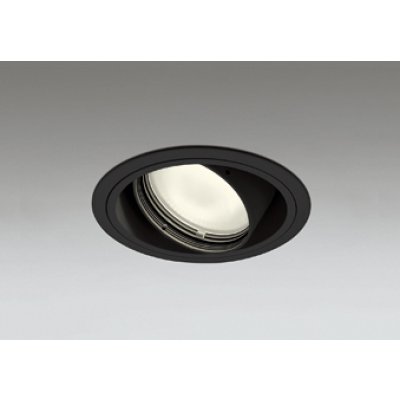 画像1: オーデリック XD402256R ダウンライト 埋込穴φ125 LED一体型 電球色 M形 高演色LED 電源装置別売 マットブラック