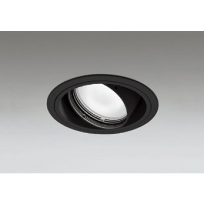画像1: オーデリック XD402257R ダウンライト 埋込穴φ125 LED一体型 白色 M形 高演色LED 電源装置別売 マットブラック