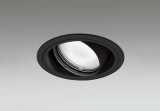 オーデリック XD402258R ダウンライト 埋込穴φ125 LED一体型 温白色 M形 高演色LED 電源装置別売 マットブラック