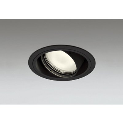 画像1: オーデリック XD402259R ダウンライト 埋込穴φ125 LED一体型 電球色 M形 高演色LED 電源装置別売 マットブラック