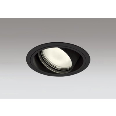 画像1: オーデリック XD402284R ダウンライト 埋込穴φ125 LED一体型 電球色 M形 高演色LED 電源装置別売 マットブラック