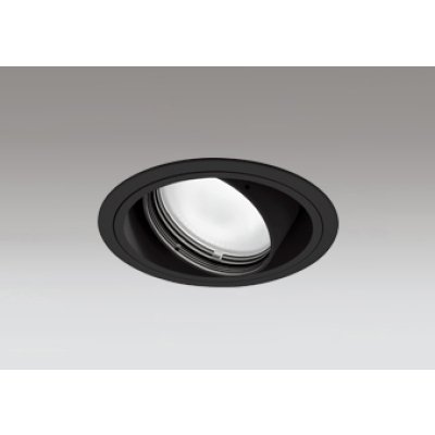 画像1: オーデリック XD402288R ダウンライト 埋込穴φ125 LED一体型 白色 M形 高演色LED 電源装置別売 マットブラック