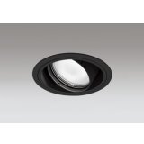 オーデリック XD402290R ダウンライト 埋込穴φ125 LED一体型 温白色 M形 高演色LED 電源装置別売 マットブラック