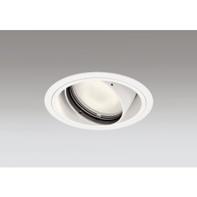画像1: オーデリック XD402291R ダウンライト 埋込穴φ125 LED一体型 電球色 M形 高演色LED 電源装置別売 オフホワイト
