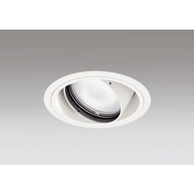 画像1: オーデリック XD402317R ダウンライト 埋込穴φ125 LED一体型 電球色 M形 高演色LED 電源装置別売 オフホワイト