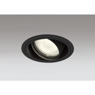 画像1: オーデリック XD402318R ダウンライト 埋込穴φ125 LED一体型 電球色 M形 高演色LED 電源装置別売 マットブラック