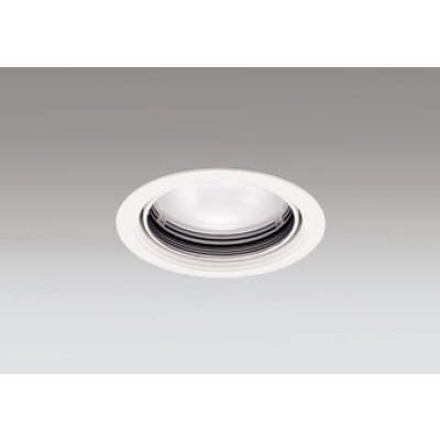 画像1: オーデリック XD402322R ダウンライト 埋込穴φ100 LED一体型 温白色 M形 高演色LED 電源装置別売 オフホワイト