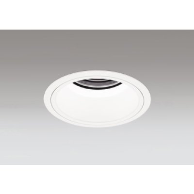 画像1: オーデリック XD402384R ダウンライト 埋込穴φ125 LED一体型 温白色 M形 高演色LED 電源装置別売 オフホワイト