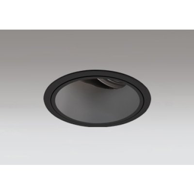 画像1: オーデリック XD402463R ダウンライト 埋込穴φ125 LED一体型 白色 M形 高演色LED 電源装置別売 マットブラック
