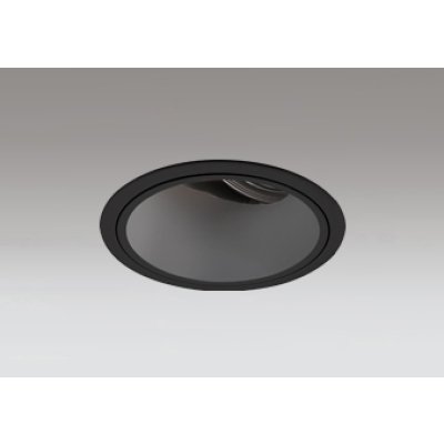 画像1: オーデリック XD402471R ダウンライト 埋込穴φ125 LED一体型 白色 M形 高演色LED 電源装置別売 マットブラック