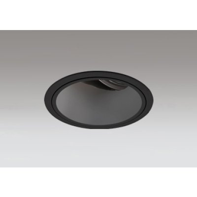 画像1: オーデリック XD402479R ダウンライト 埋込穴φ125 LED一体型 白色 M形 高演色LED 電源装置別売 マットブラック