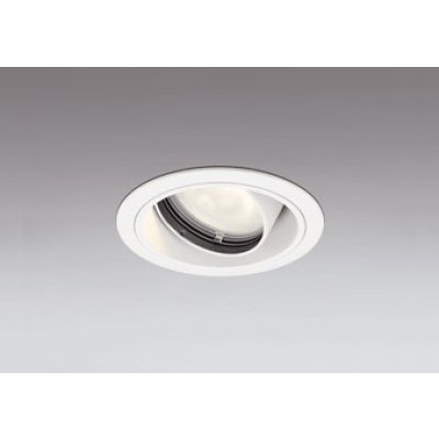 画像1: オーデリック XD403227R ダウンライト 埋込穴φ100 LED一体型 電球色 M形 高演色LED 電源装置別売 オフホワイト