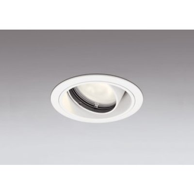 画像1: オーデリック XD403228R ダウンライト 埋込穴φ100 LED一体型 電球色 M形 高演色LED 電源装置別売 オフホワイト