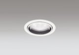 オーデリック XD403231R ダウンライト 埋込穴φ75 LED一体型 温白色 M形 高演色LED 電源装置別売 オフホワイト